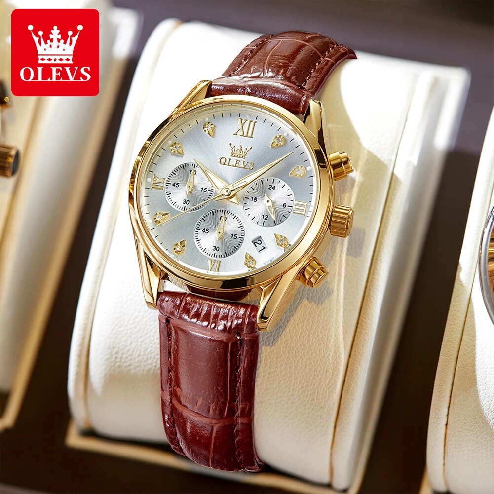 Lux Watch - OLEVS 5523 Relojes para mujer Correa