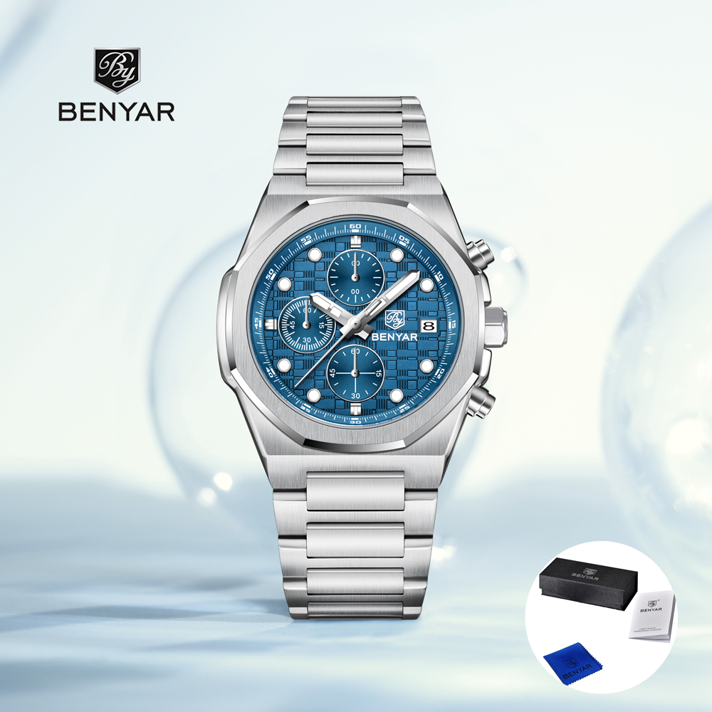 Luxury Watch Design - 2025 nuevos relojes BENYAR para hombre,