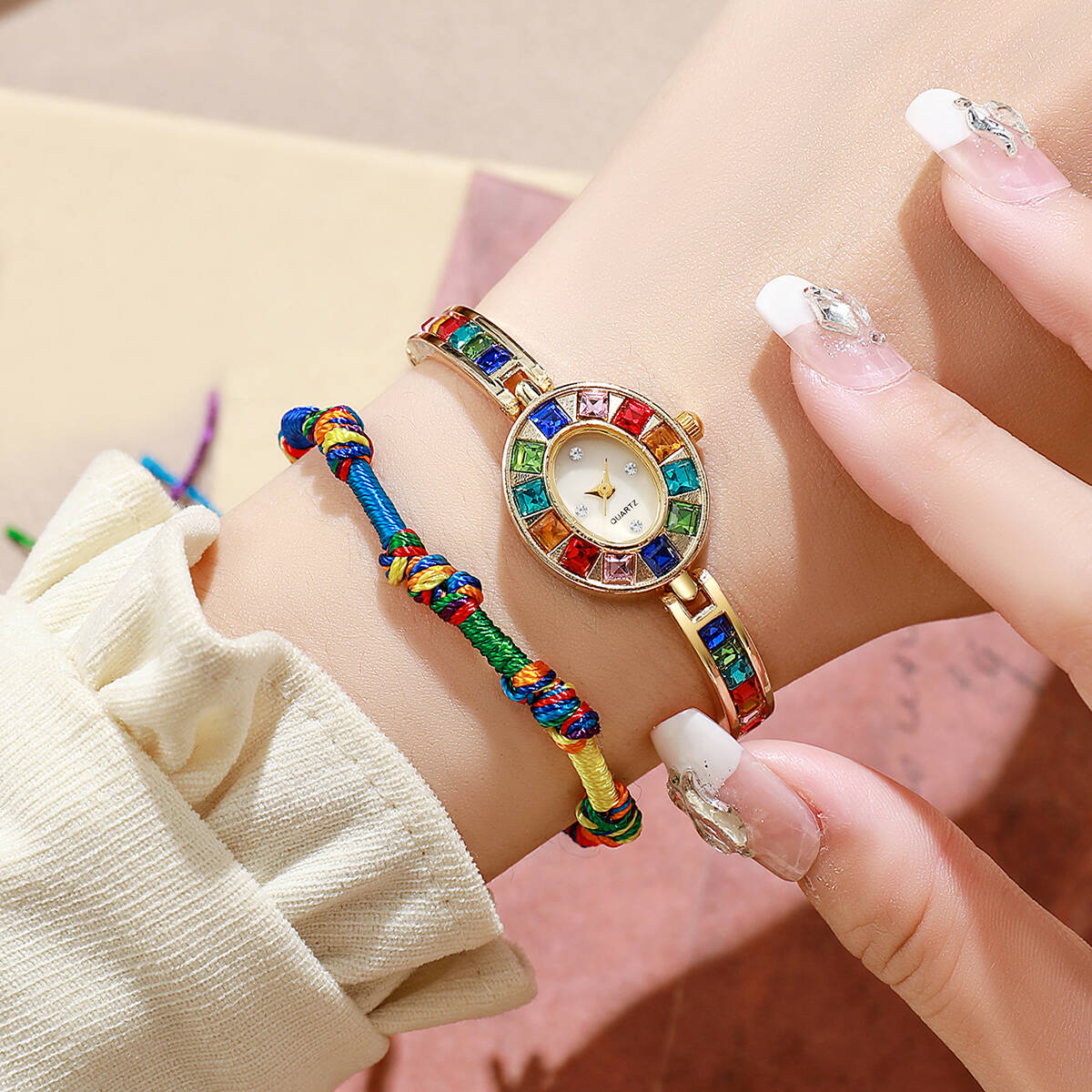 Lux Watch - Juego de 2 relojes de lujo