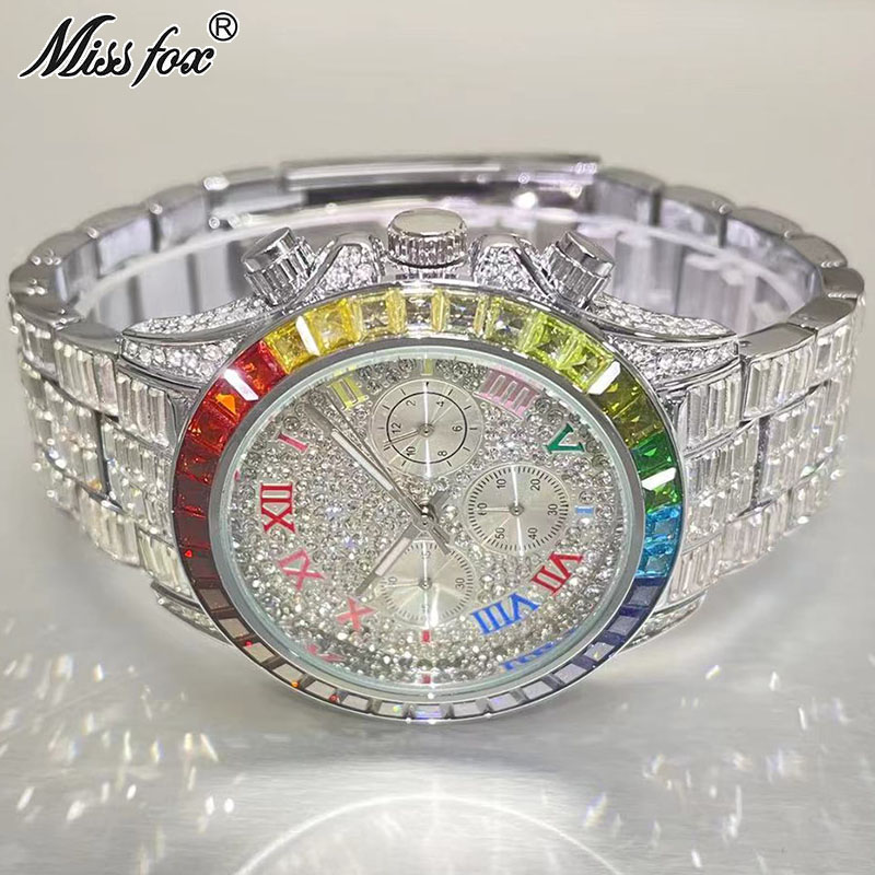 Luxury Watch Name - MISSFOX-Reloj de pulsera de lujo para