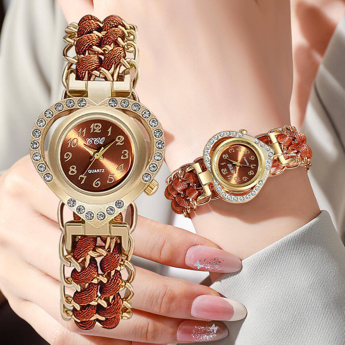 Open Heart Watch - Relojes de Mujer con esfera de