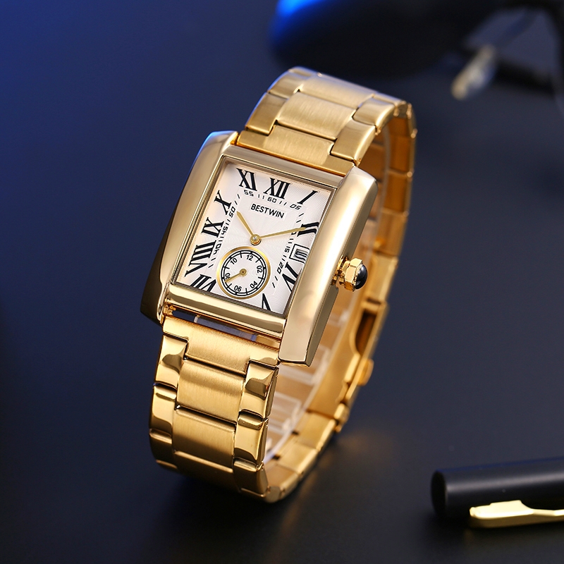Luxury Watch White - Reloj de lujo para hombre, reloj