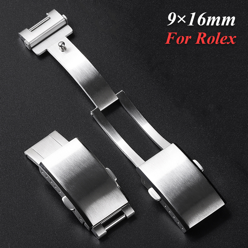 Luxury Watch Name - Cierre de reloj de acero inoxidable