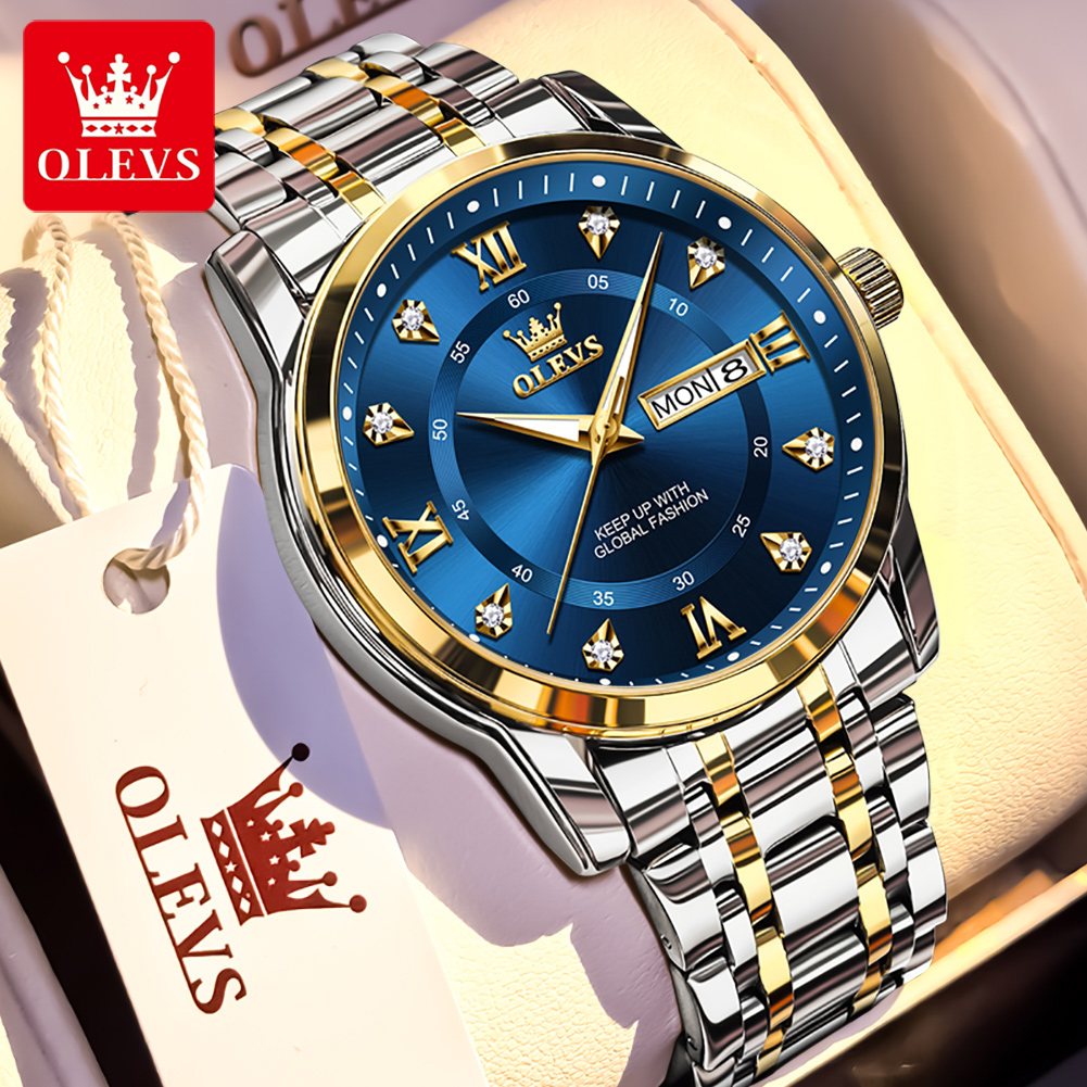 Luxury Watch Design - Marca OLEVS, relojes de moda para