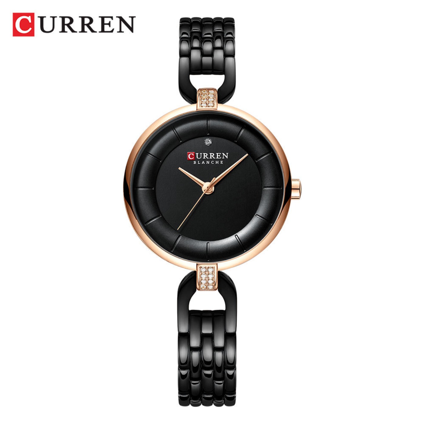 Luxury Watch Girl - Reloj de pulsera CURREN de cuarzo