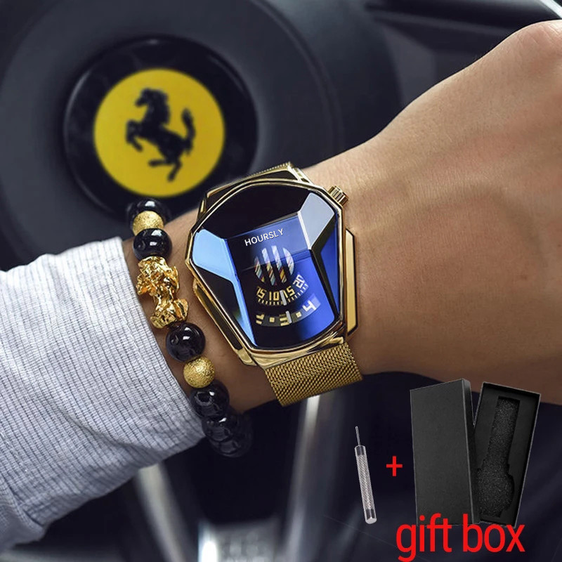Luxury Watch Jacob And Co - HOURSLY-Reloj de pulsera de acero inoxidable