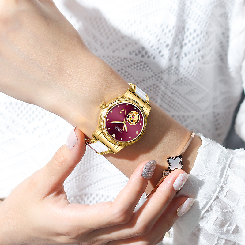 Reloj de Pulsera Mecánico de L - Luxury Watch White reseña y precio
