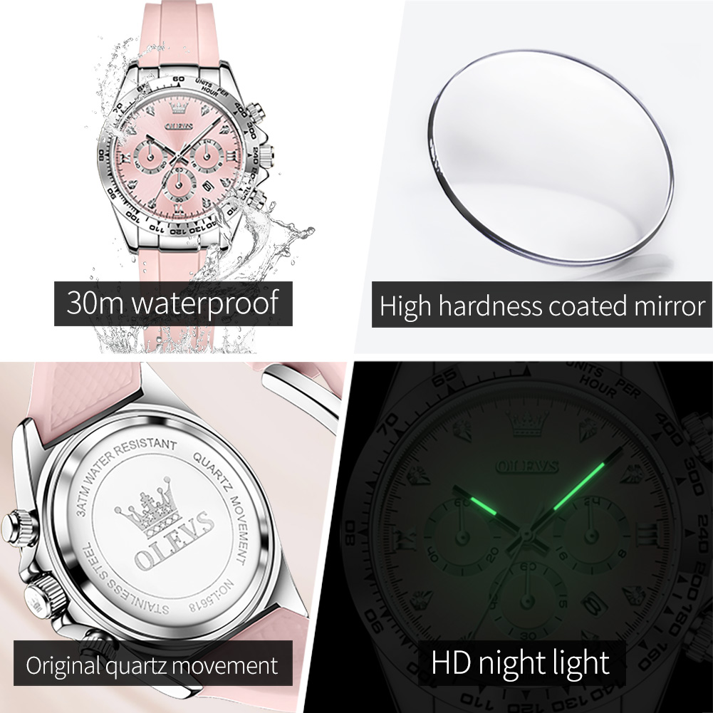 Reloj de Mujer OLEVS 5618 HD M - Luxury Watch Hd reseña y precio
