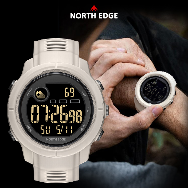 NORTH EDGE nuevo reloj Digital - Open Heart Watch reseña y precio