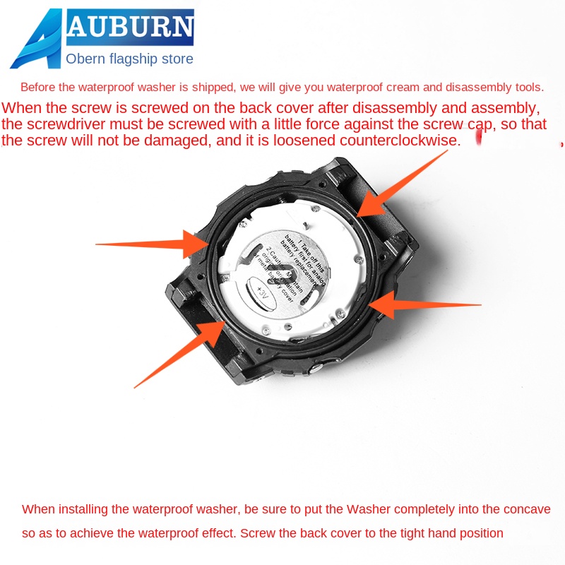 Anillo de sellado impermeable  - Casio Watch G-Shock Ga-2100 reseña y precio
