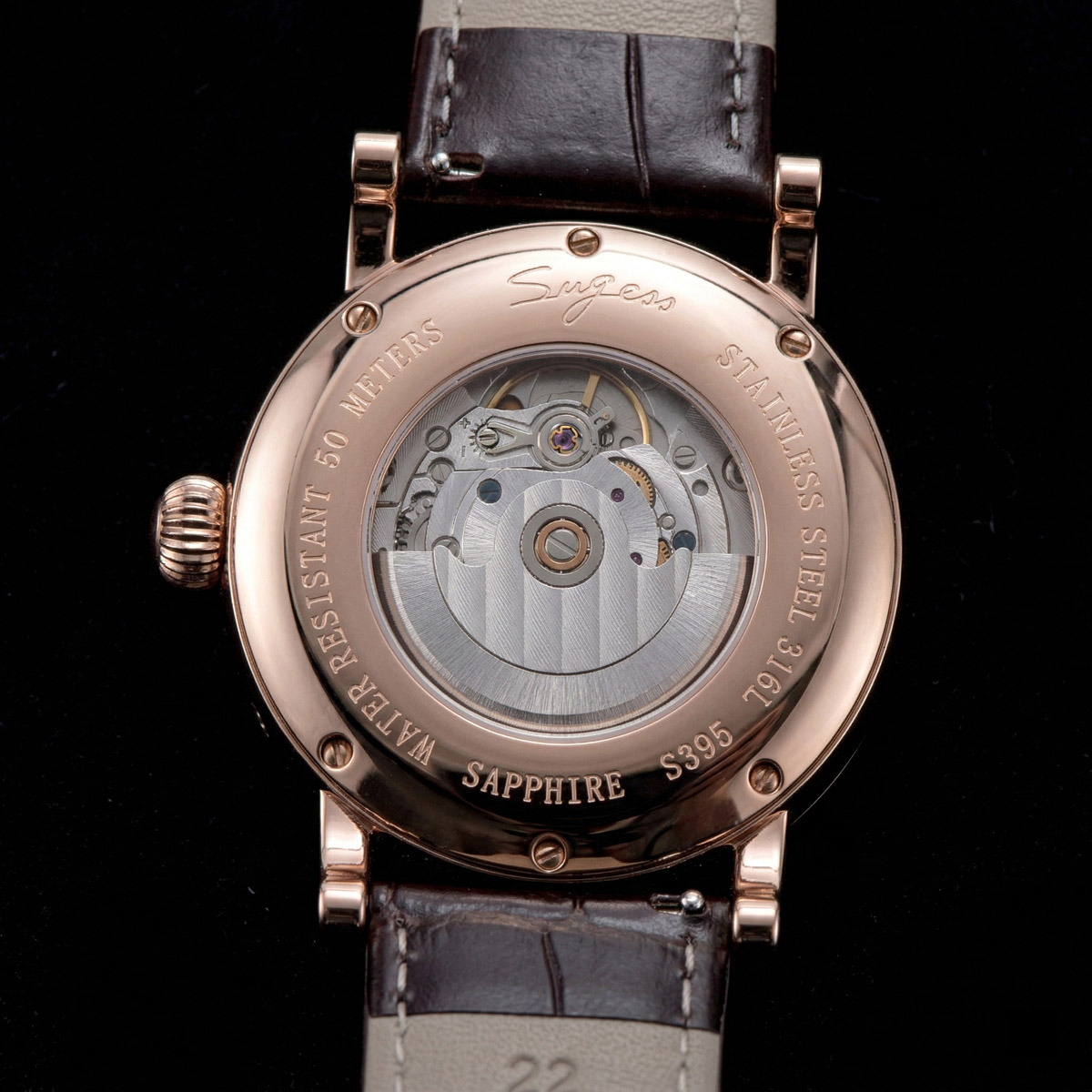 Sugess-Reloj de pulsera para h - Moonphase Complication Watch reseña y precio