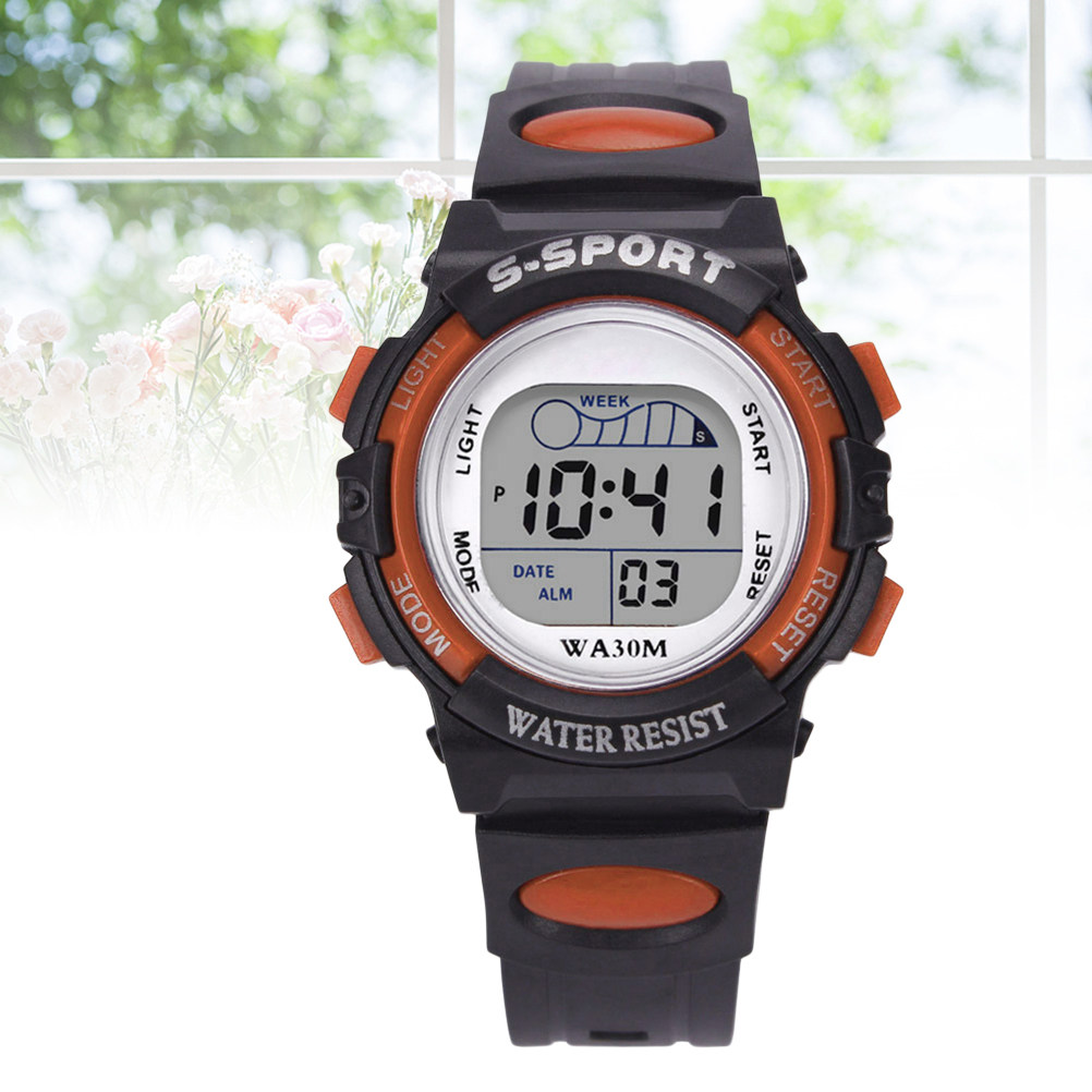 Reloj electrónico para estudia - Luxury Watch White reseña y precio