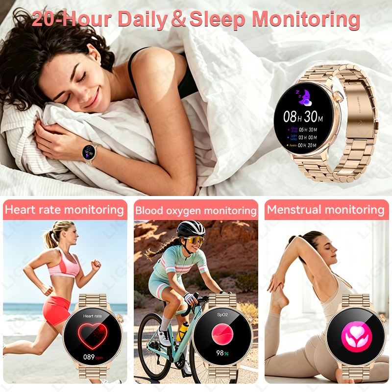 Reloj inteligente LIGE de lujo - Luxury Watch Hd reseña y precio