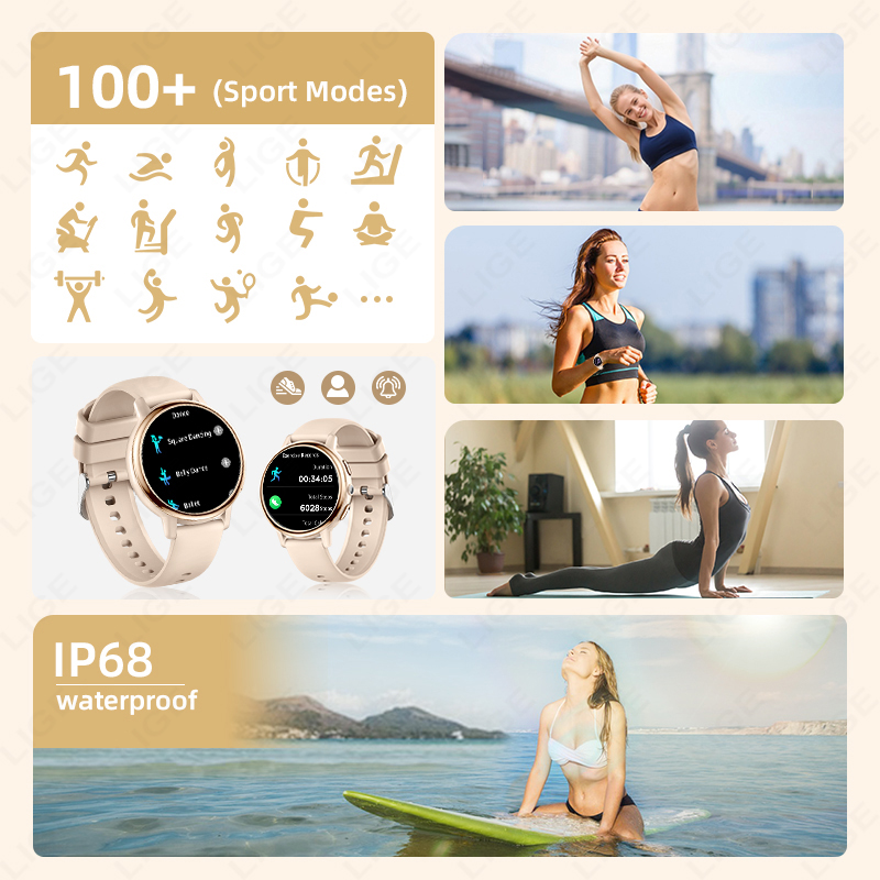 Reloj inteligente LIGE 2026 pa - Luxury Watch Hd reseña y precio