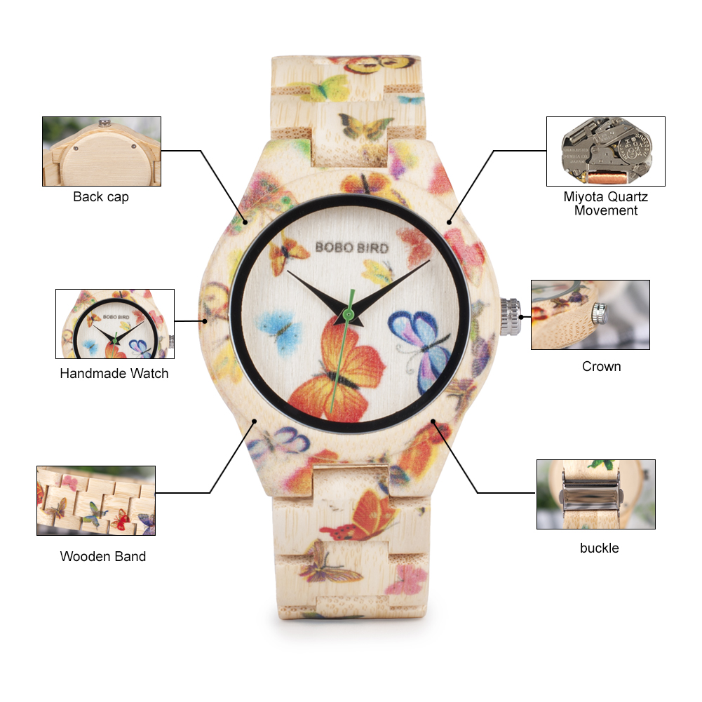 BOBO BIRD relojes de madera pa - Lux Watch reseña y precio