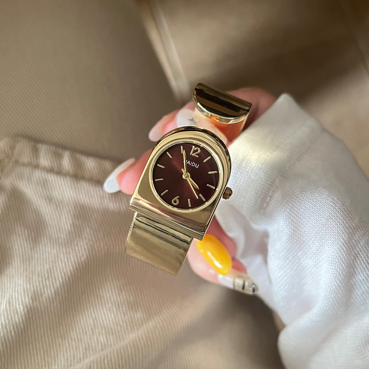 Reloj de Pulsera Dorado Nuevo  - Luxury Watch Level reseña y precio