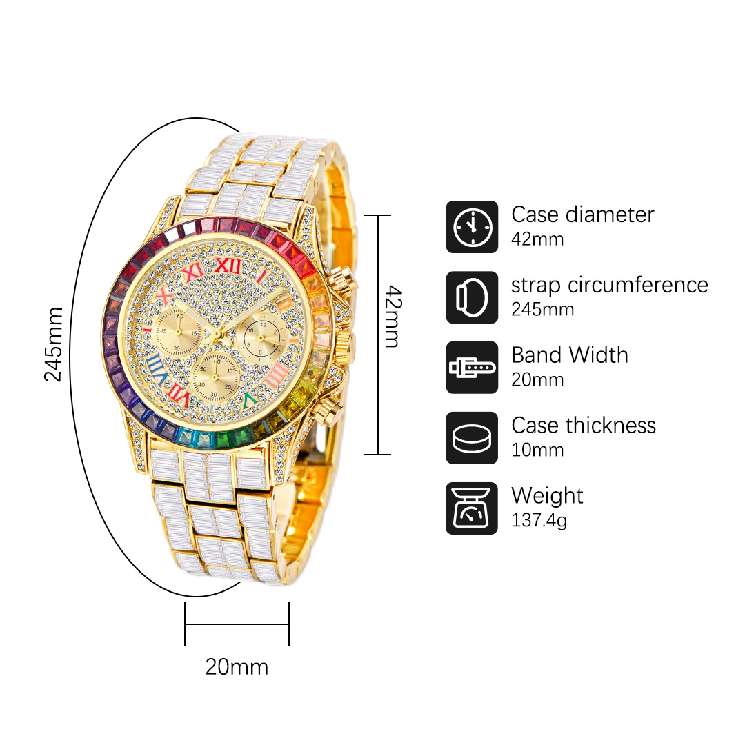 MISSFOX-Reloj de pulsera de lu - Luxury Watch Name reseña y precio