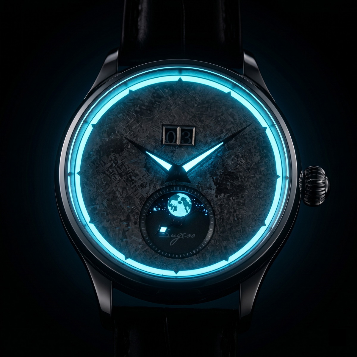 Reloj Sugess Moonphase para ho - Moonphase Complication Watch reseña y precio