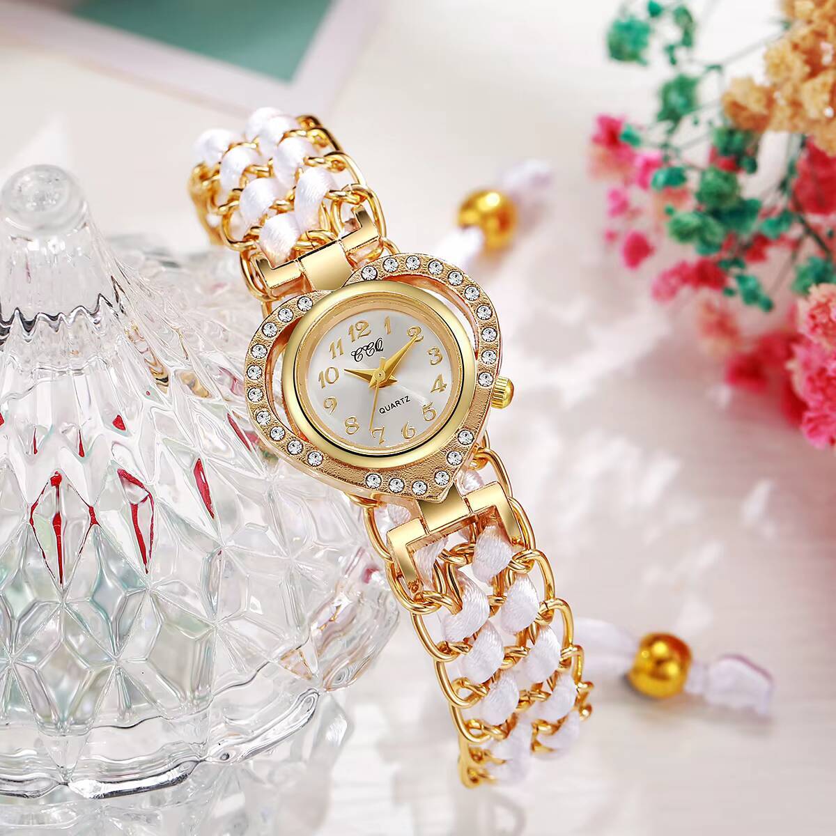 Relojes de Mujer con esfera de - Open Heart Watch reseña y precio