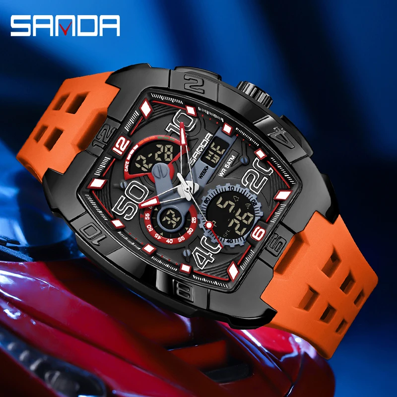 Reloj SANDA de Moda para Hombr - Luxury Watch Jacob And Co reseña y precio