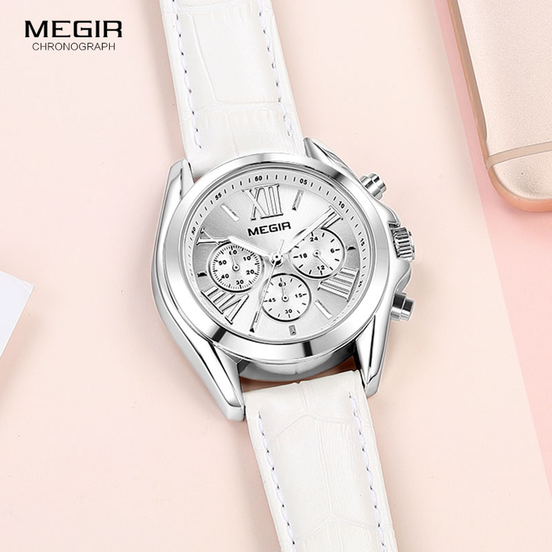 MEGIR2019-Reloj de cuero de lu - Luxury Watch White reseña y precio