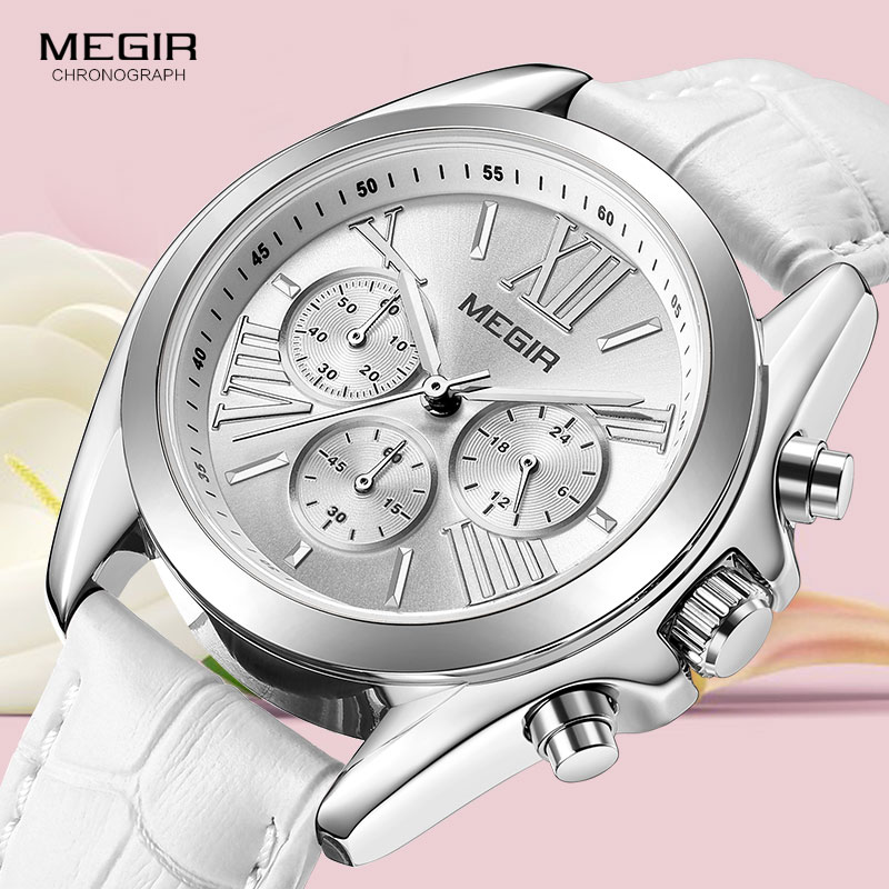MEGIR2019-Reloj de cuero de lu - Luxury Watch White reseña y precio