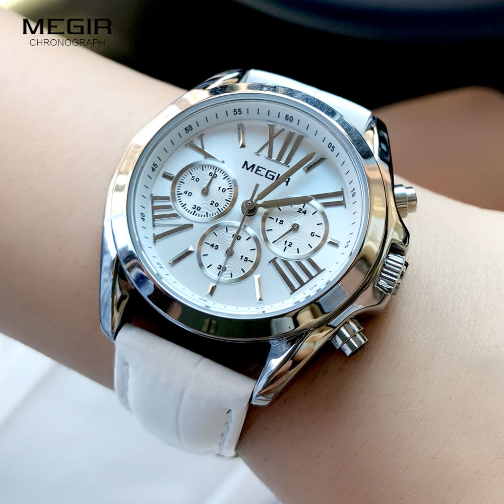 MEGIR2019-Reloj de cuero de lu - Luxury Watch White reseña y precio