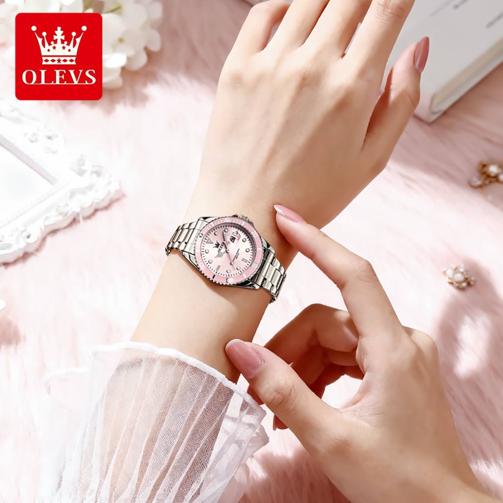 OLEVS-relojes de cuarzo de luj - Lux Watch reseña y precio