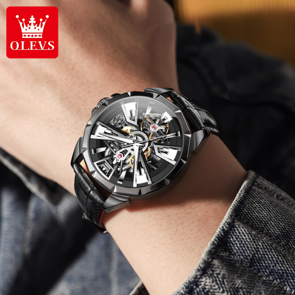OLEVS 7051 Reloj de pulsera pa - Luxury Watch Hd reseña y precio