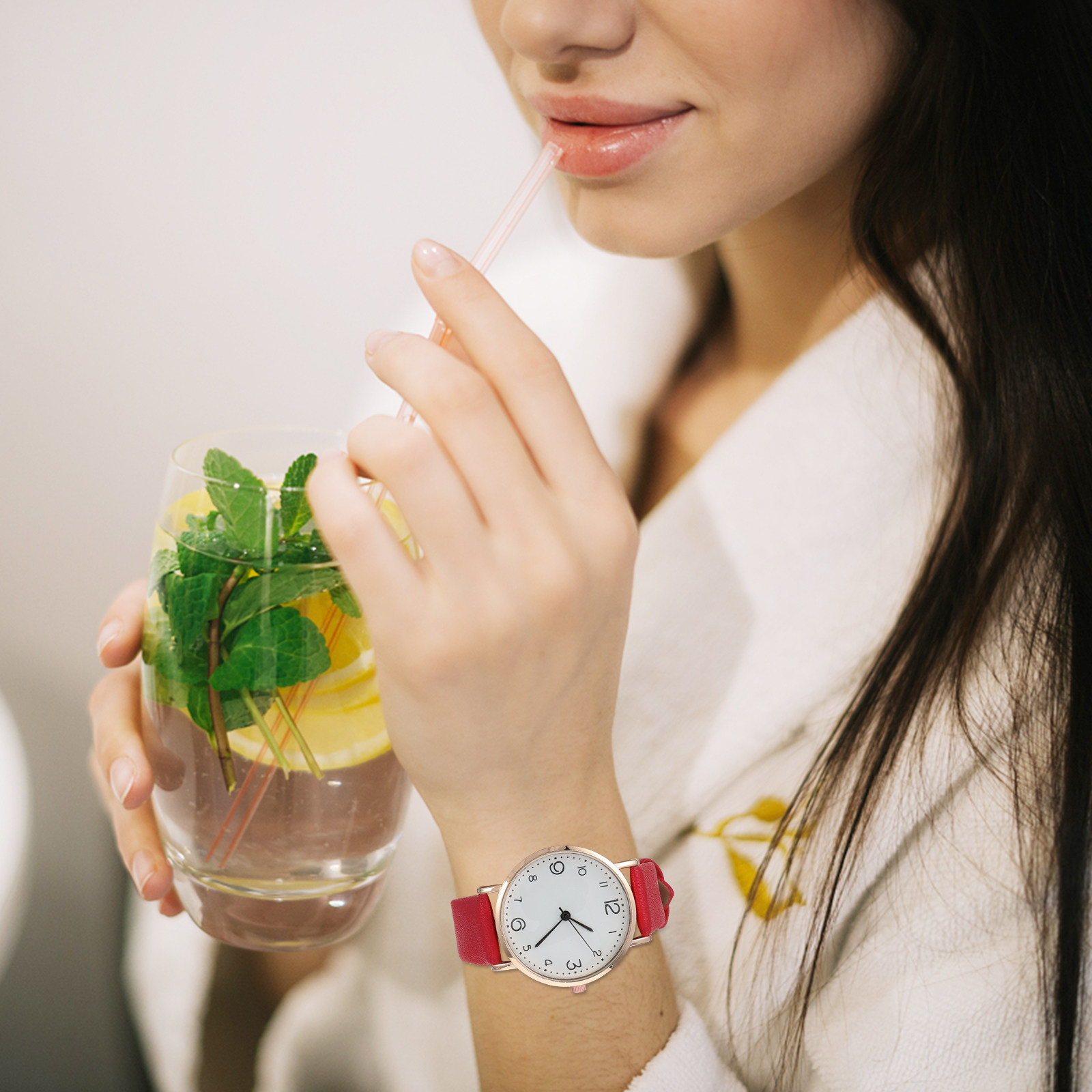 Reloj de Cuarzo para Mujer, Co - Luxury Watch White reseña y precio