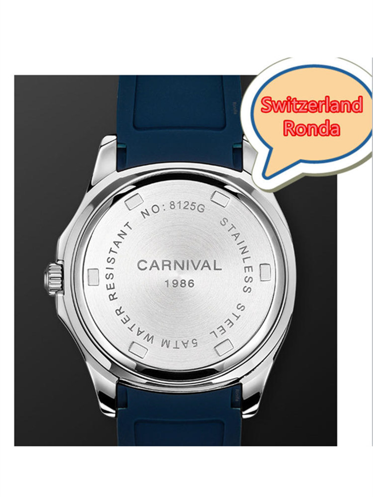 Reloj de cuarzo Ronda Carnival - Moonphase Complication Watch reseña y precio