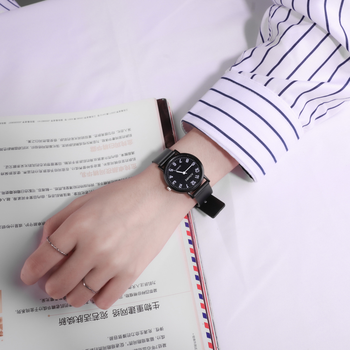 Reloj de pulsera YIKAZE para m - Luxury Watch White reseña y precio