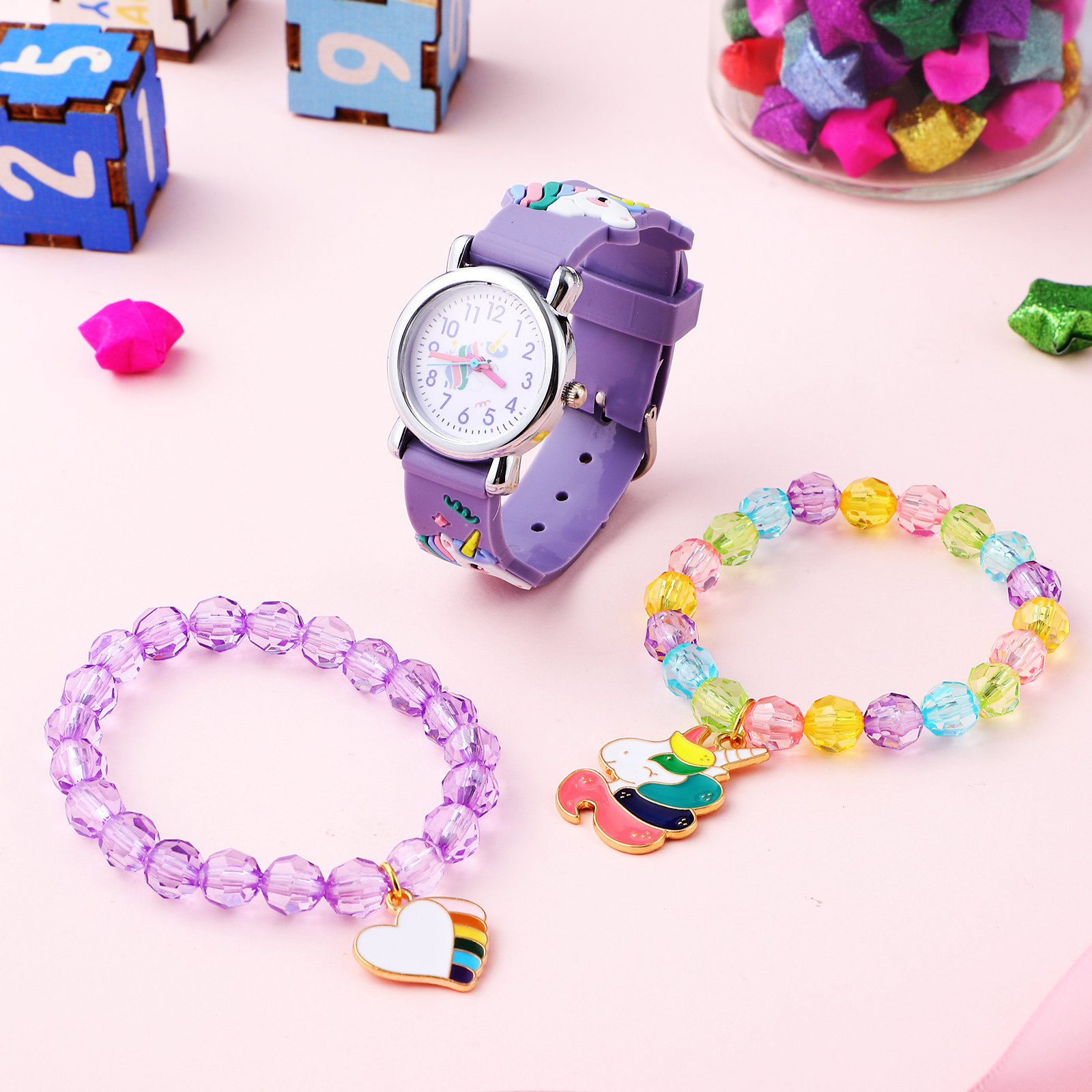 1 Juego de reloj de unicornio  - Luxury Watch White reseña y precio