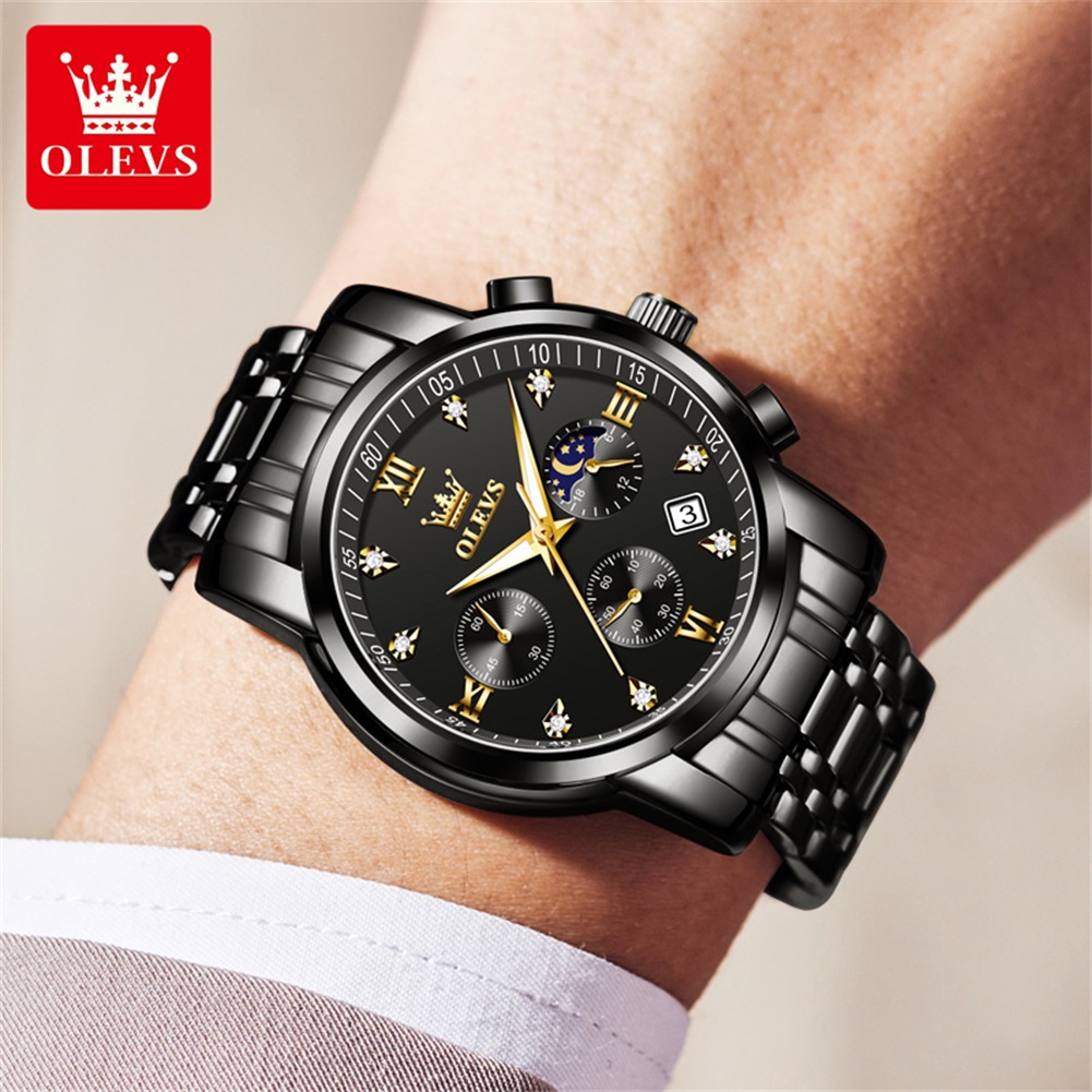 OLEVS Relojes populares para h - Luxury Watch Name reseña y precio