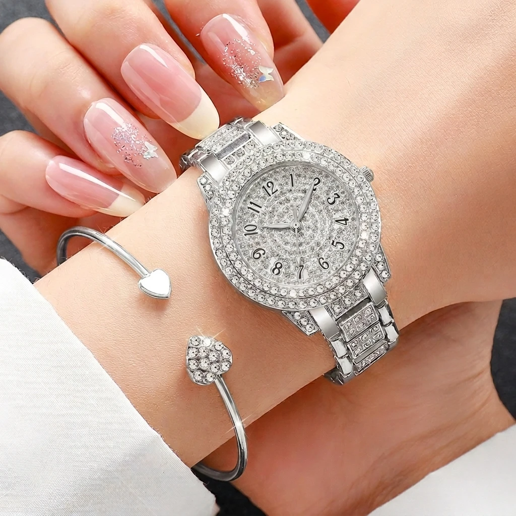 Set de 6 Relojes de Mujer con  - Open Heart Watch reseña y precio