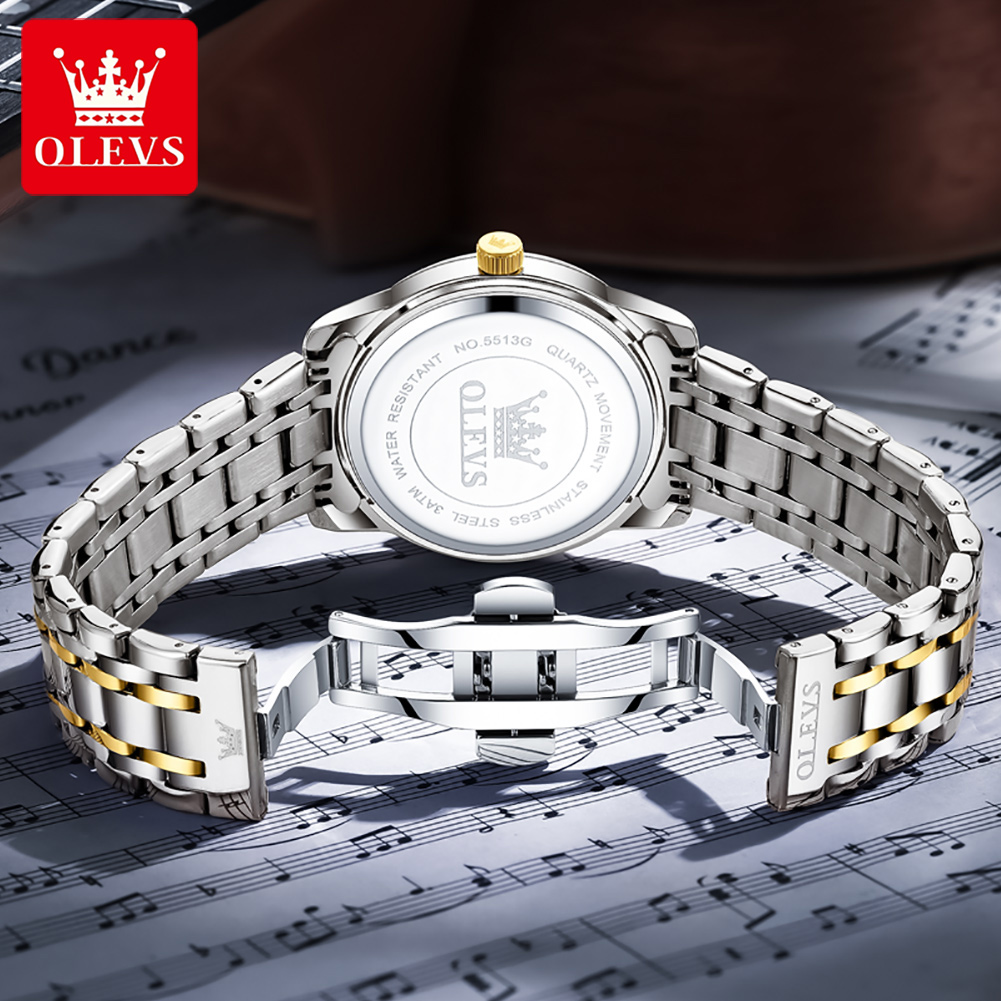 Marca OLEVS, relojes de moda p - Luxury Watch Design reseña y precio