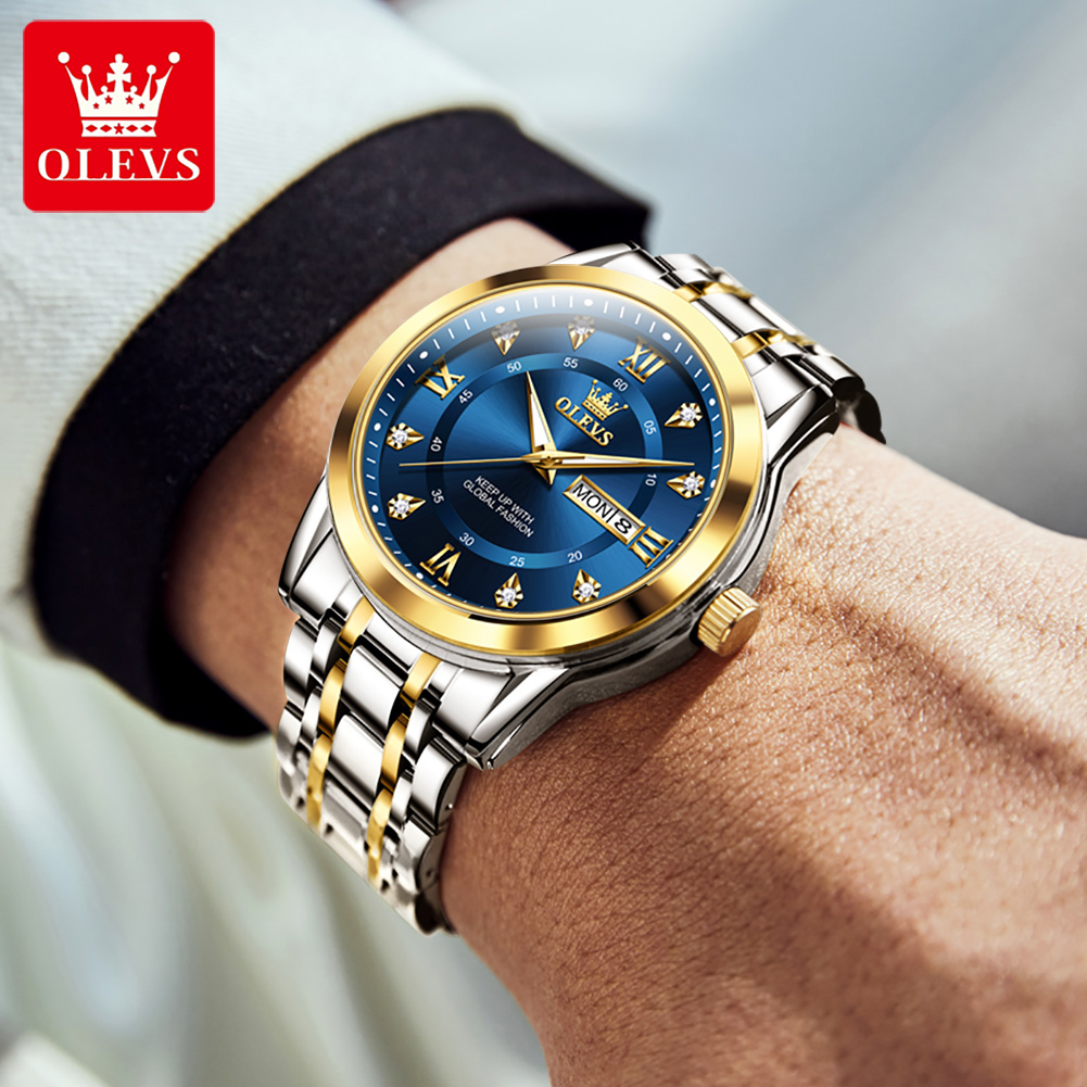 Marca OLEVS, relojes de moda p - Luxury Watch Design reseña y precio