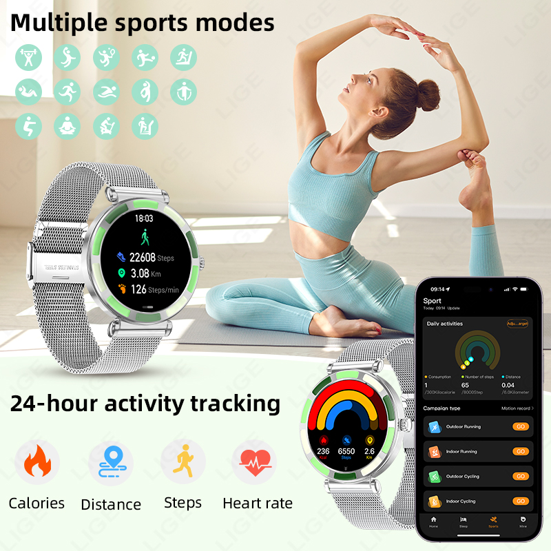Relojes inteligentes LIGE de l - Luxury Watch Hd reseña y precio