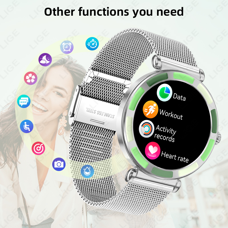 Relojes inteligentes LIGE de l - Luxury Watch Hd reseña y precio