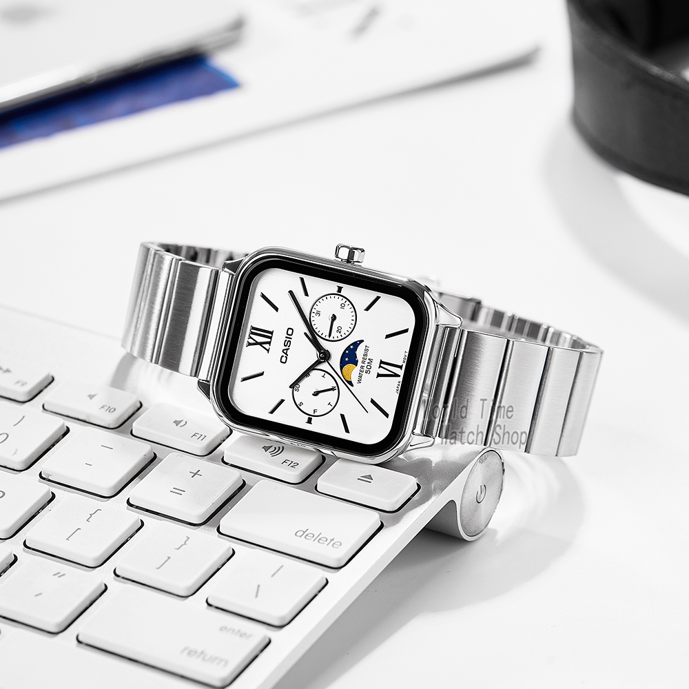 Reloj de Pulsera Casio para Ho - Moonphase Complication Watch reseña y precio