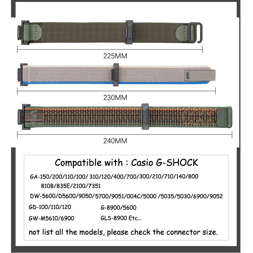 Correa de reloj de 16mm para C - Casio Watch G-Shock Ga-2100 reseña y precio