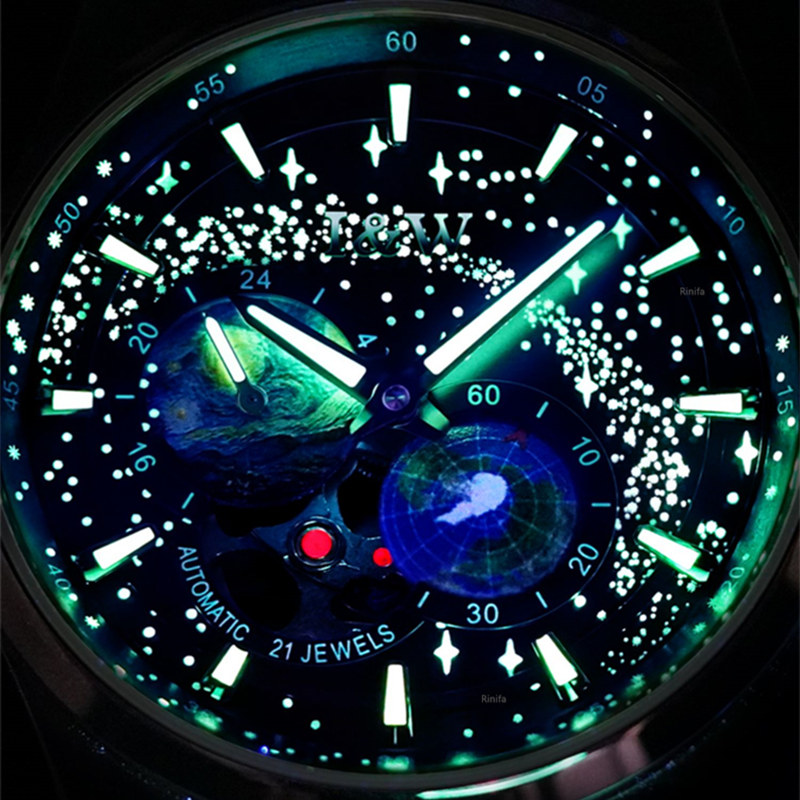Reloj Mecánico Suiza I & W par - Luxury Watch Hd reseña y precio