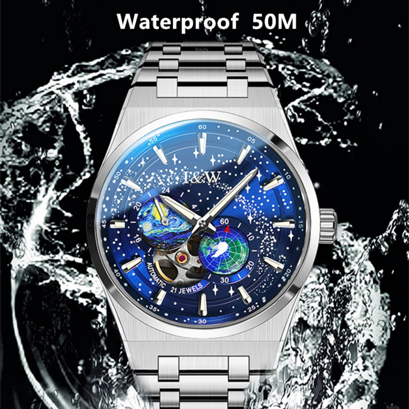 Reloj Mecánico Suiza I & W par - Luxury Watch Hd reseña y precio