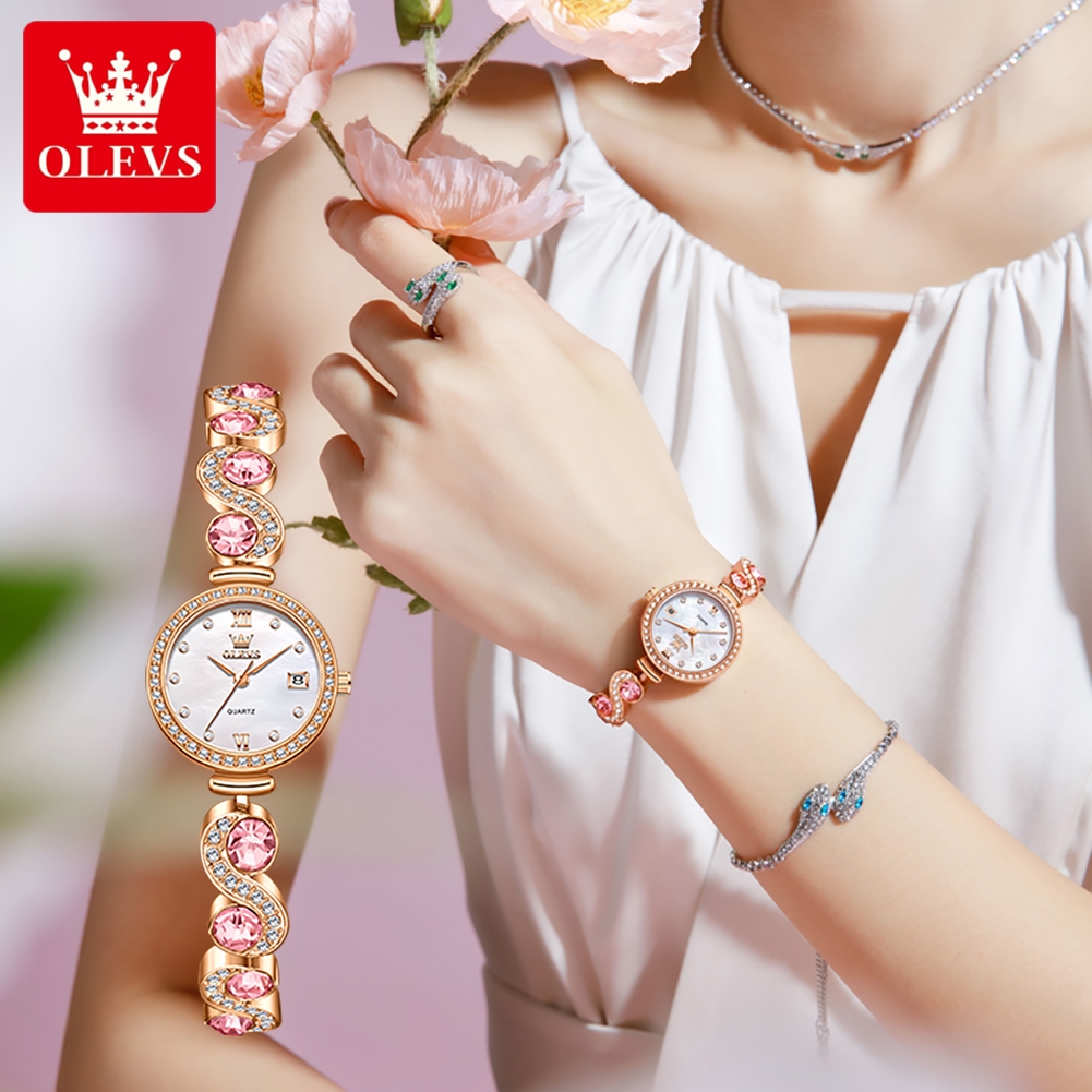 OLEVS 5633 reloj de mujer vest - Luxury Watch Hd reseña y precio