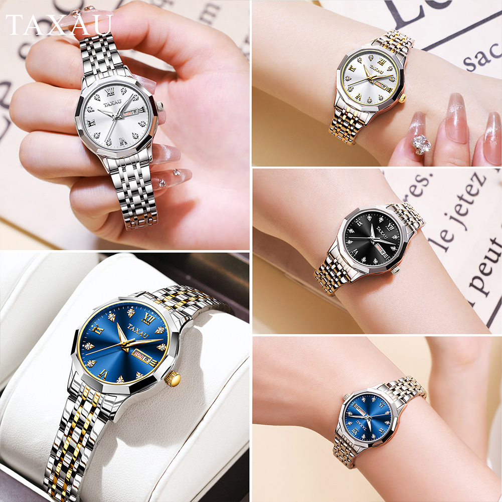 OLEVS, reloj dorado a la moda  - Lux Watch reseña y precio