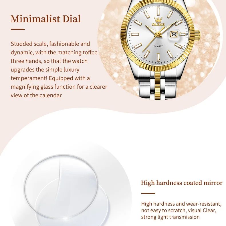 Reloj OLEVS 5593 para Mujer, M - Luxury Watch Hd reseña y precio
