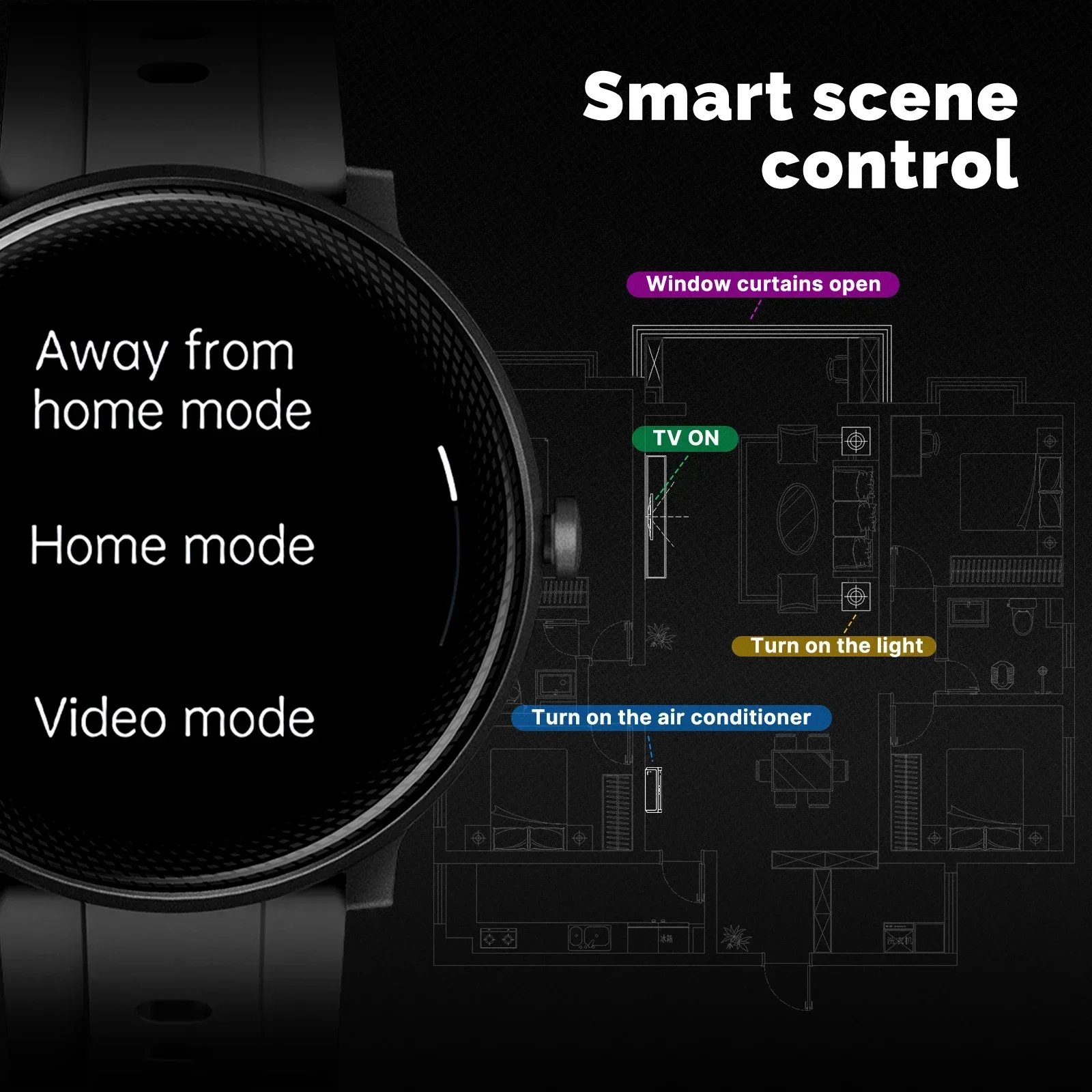 MOES-reloj inteligente con pan - Open Heart Watch reseña y precio