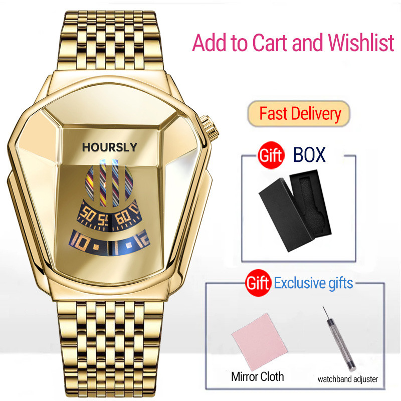 HOURSLY-Reloj de pulsera de ac - Luxury Watch Jacob And Co reseña y precio