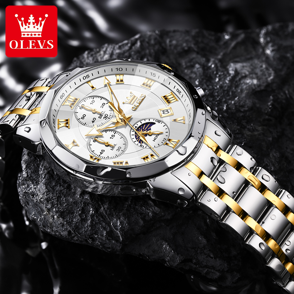 Reloj OLEVS 3675 para Hombre,  - Luxury Watch Hd reseña y precio