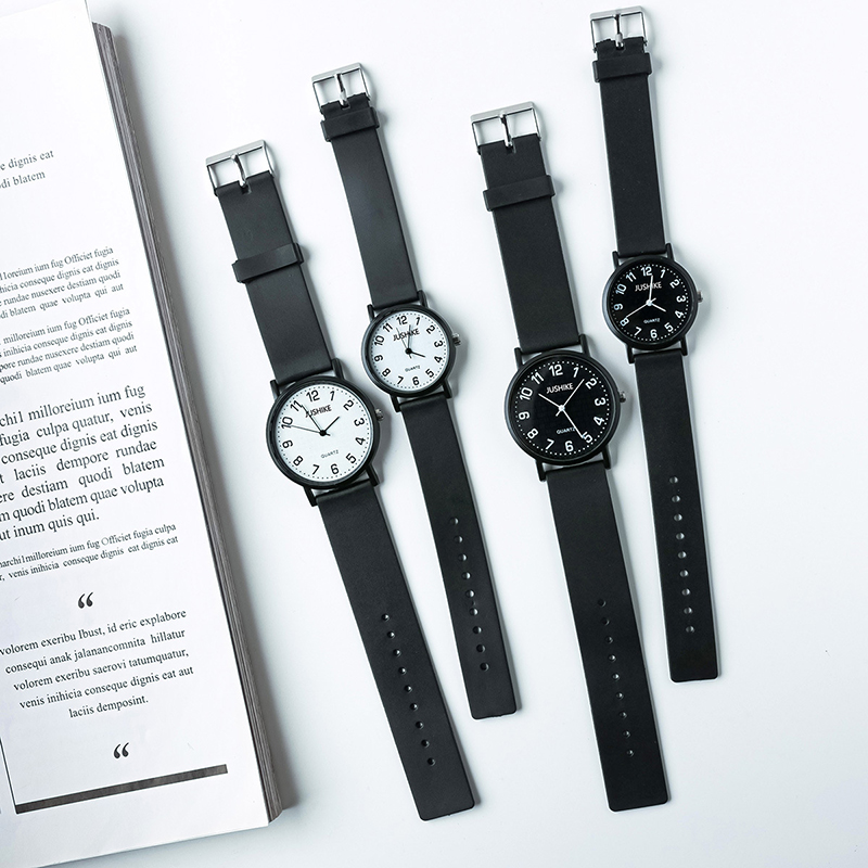 Reloj negro Simple, relojes de - Lux Watch reseña y precio